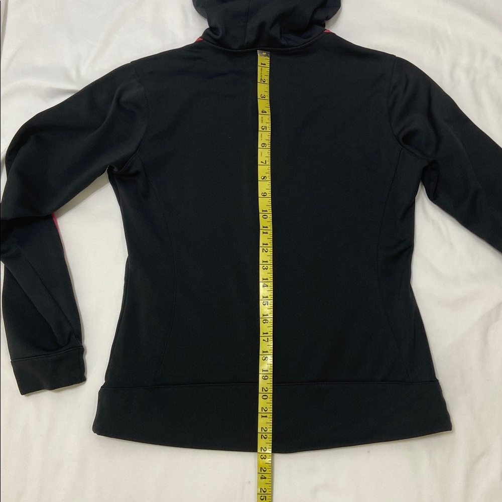 Aspire Women’s,Black And Pink, Long Sleeve,Zip-Up Hoodie . Size-Medium - Picture 5 of 14